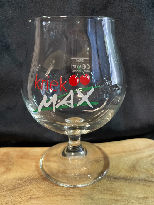 Kriek Max bierglas 25cl M17 :: Glazen - Drinken